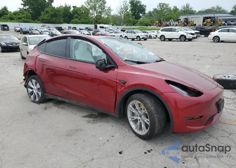 2024 Tesla Model Y from USA, damaged, VIN 7SAYGDEE6RF048632